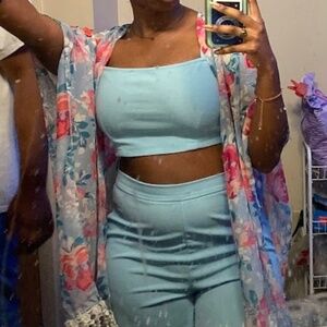 Floral Breeze Kimono Shaw